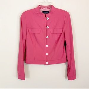 Piazza Sempione • Pink Wool Jacket IT42/US6/Medium